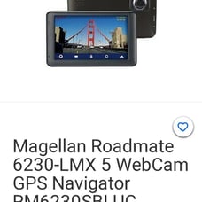 Magellan GPS with Dashcam