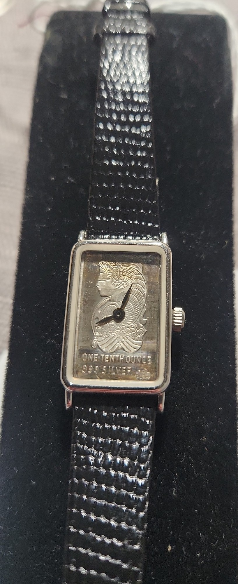 Sutton silver watch