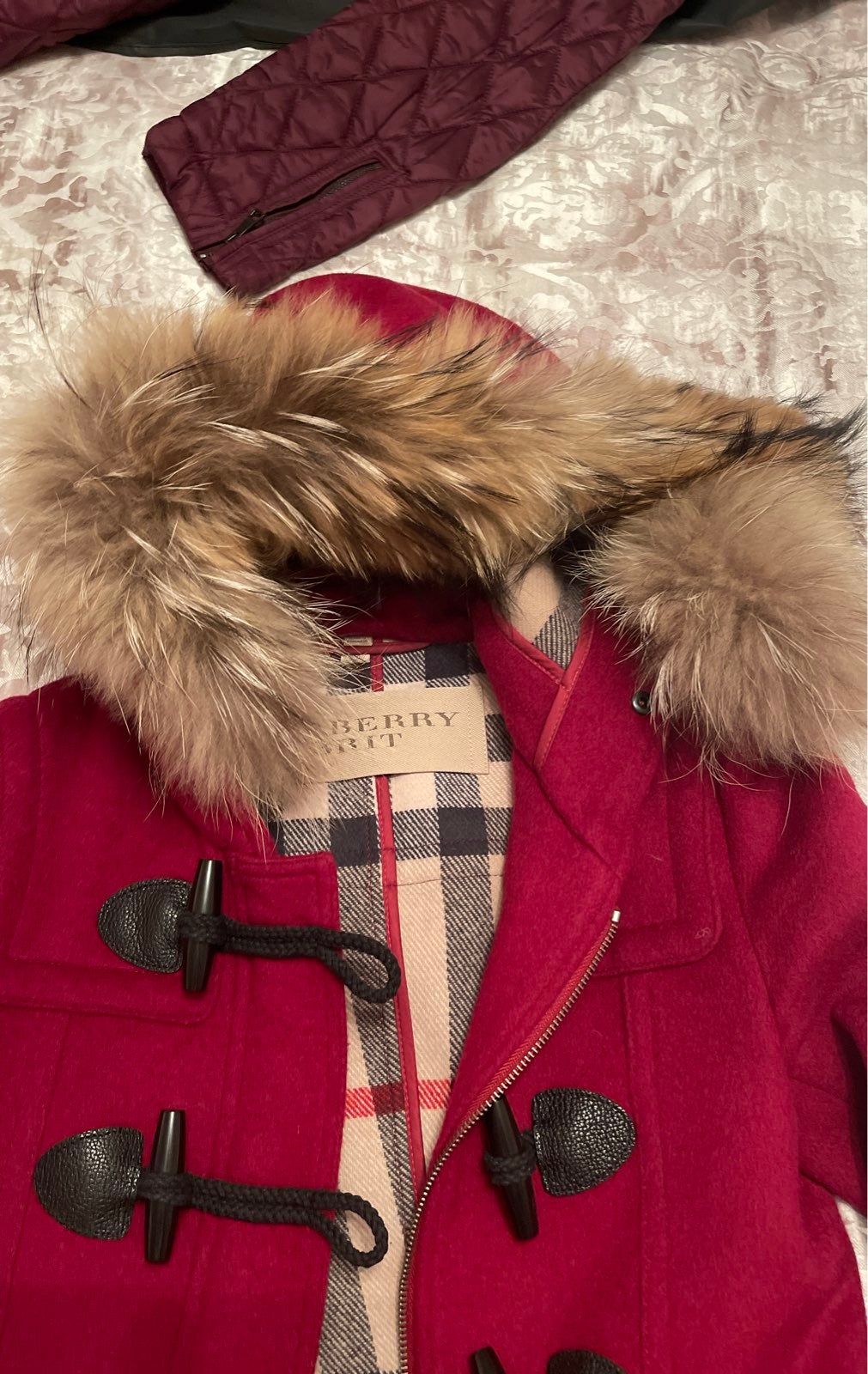 Burberry coat