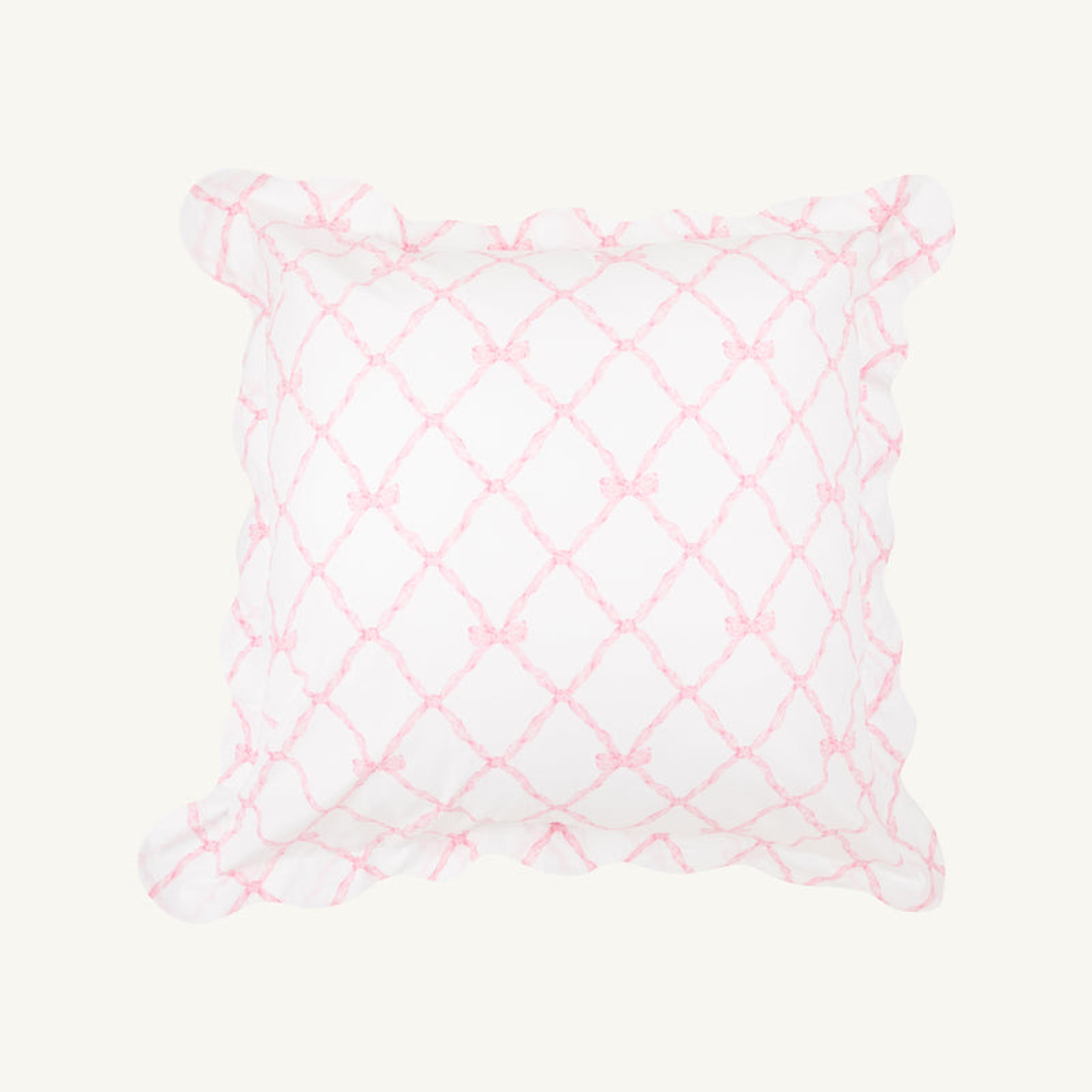 NWT TBBC Euclid Euro Sham in Belle Meade Bow