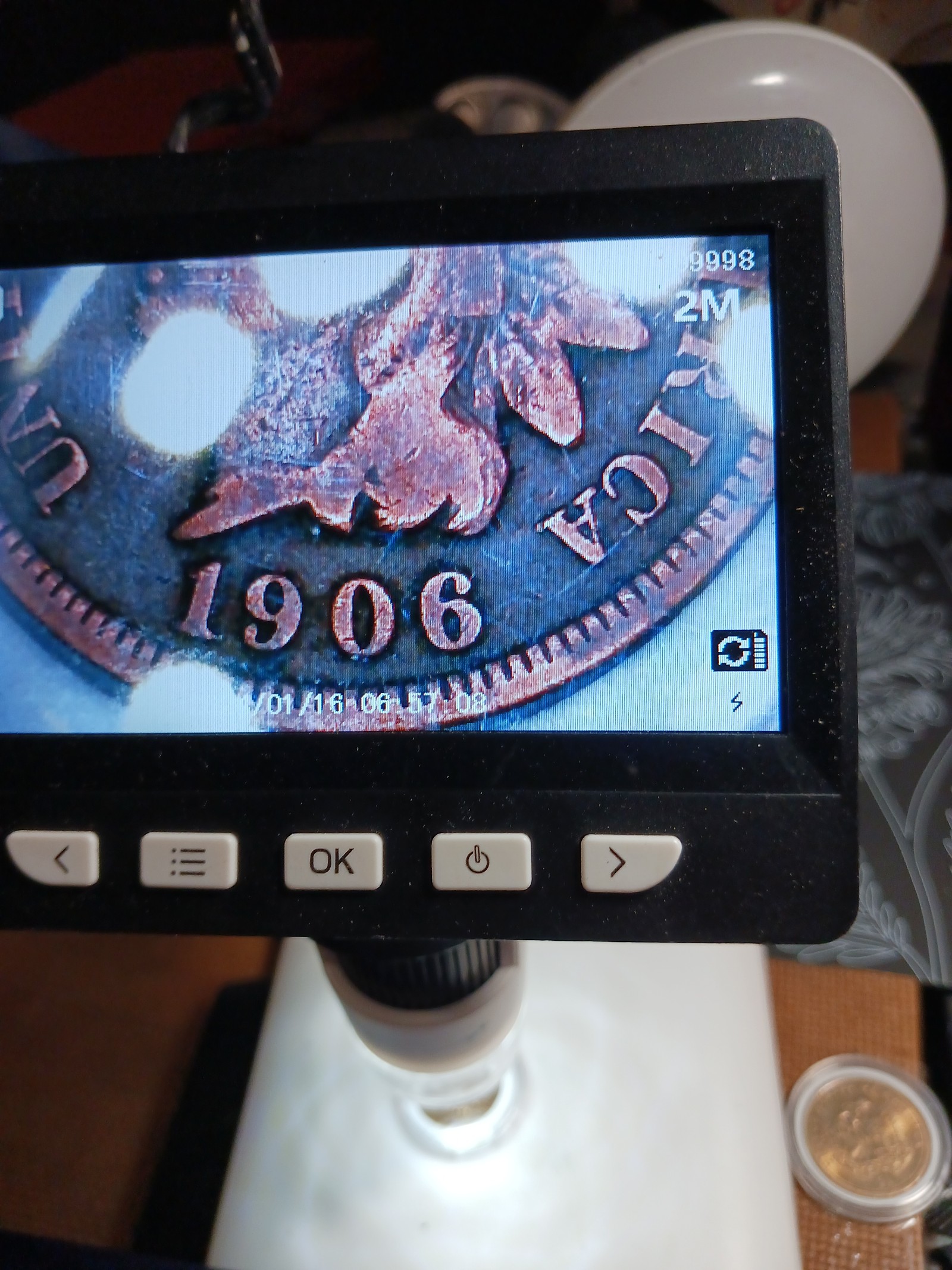 1906 red brown Indian head penny.....yg32