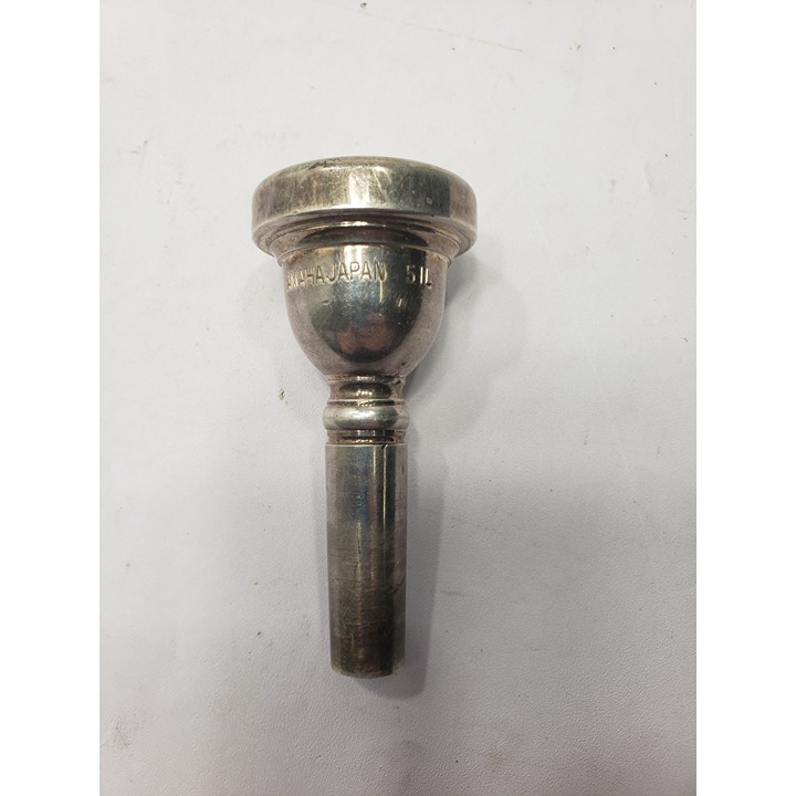 Yamaha SL-51S Small Shank Silver-plated Trombone Mouthpiece Made In Japan