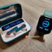 COMBO~Smart Watch Sports Tracker Bluetooth Call + Bluetooth 5.1 Earbuds Earphone