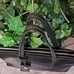 Lodis Black Tan Stitched Tote Bag
