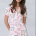 LoveShackFancy X Roller Rabbit Merry Monkey Beaux Polo Pajamas