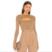 New Bubish Revolve Paloma knit sweater in Mocha Size Small
