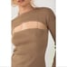 New Bubish Revolve Paloma knit sweater in Mocha Size Small