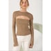 New Bubish Revolve Paloma knit sweater in Mocha Size Small