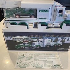 HESS 2013 TOY TRUCK & TRACTOR LIGHTS AND SOUNDS NEW IN BOX-TESTED