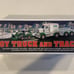 HESS 2013 TOY TRUCK & TRACTOR LIGHTS AND SOUNDS NEW IN BOX-TESTED
