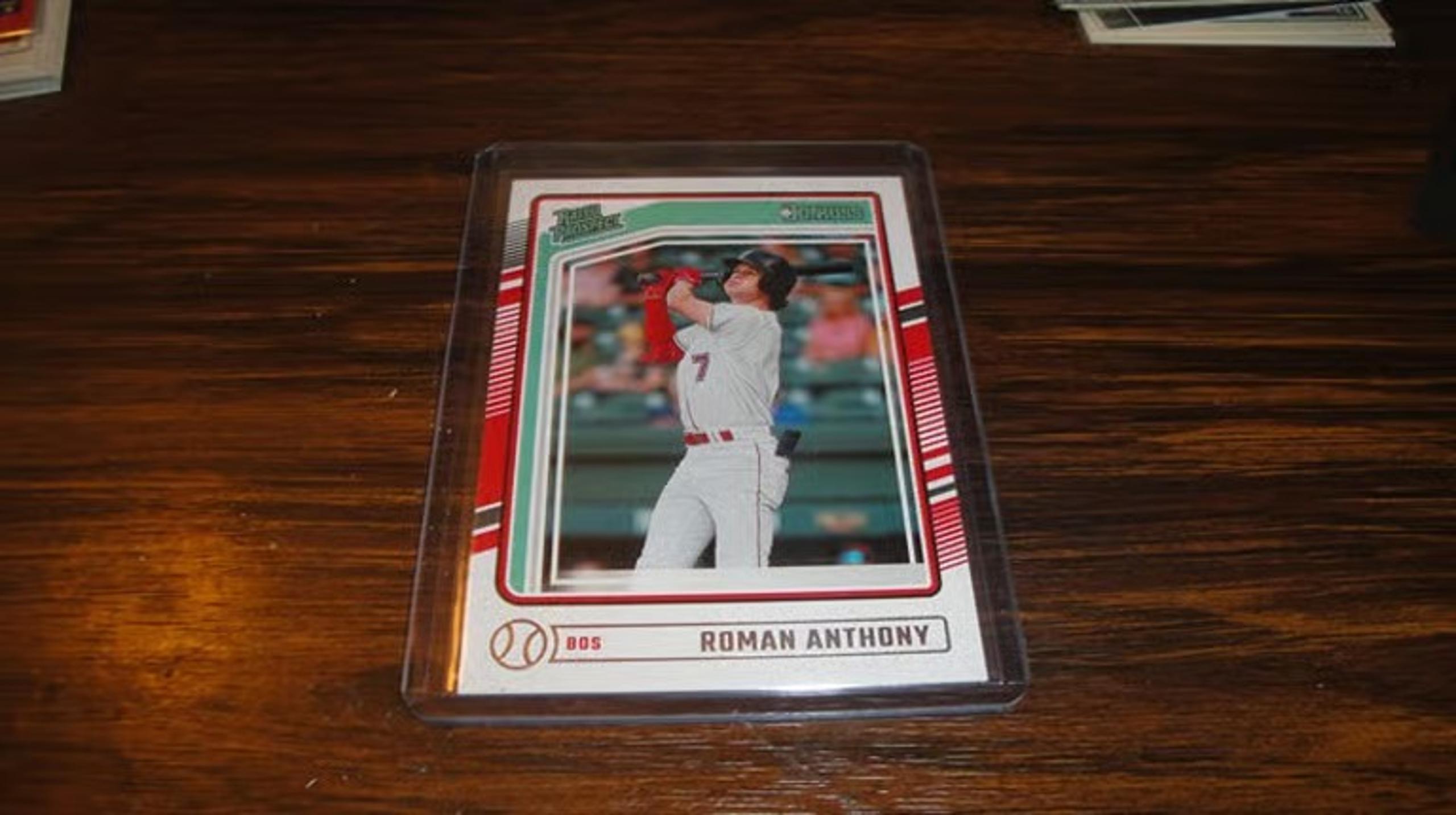Roman Anthony 2024 Donruss Rated Prospect Trading Card #122 Baseball #1 Prospect
