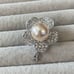 Courreges Pearl Brooch, Pink