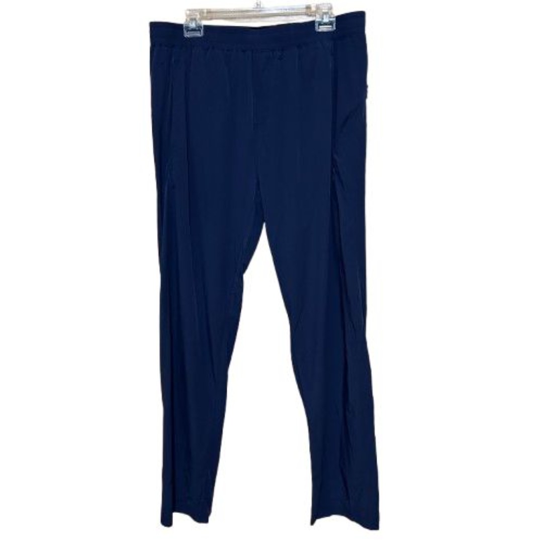Rhone Lightweight Pull On Pants Mens Large Navy Blue Activewear Performance