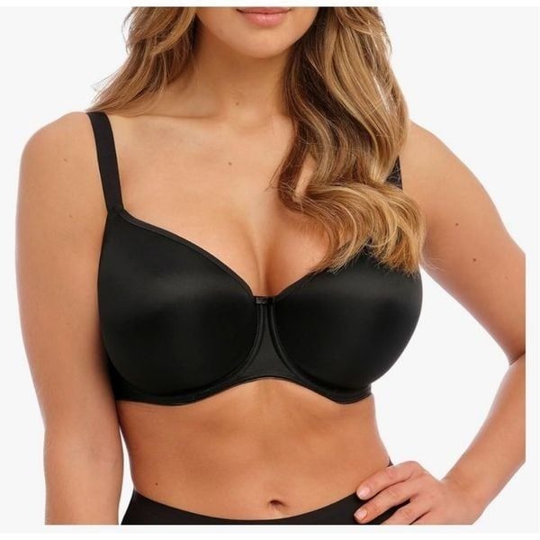NEW Black Fantasie Smoothing Seamless Balcony Bra 36G