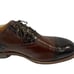Foot Joy Classics Dry Mens Brown Croc Black Leather Golf Shoes 51435 Size 10.5 D