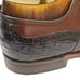 Foot Joy Classics Dry Mens Brown Croc Black Leather Golf Shoes 51435 Size 10.5 D