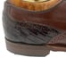 Foot Joy Classics Dry Mens Brown Croc Black Leather Golf Shoes 51435 Size 10.5 D