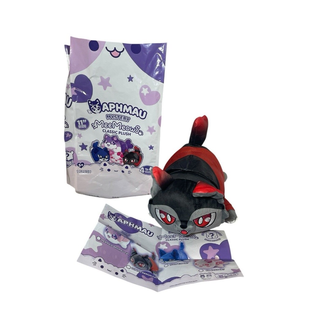 APHMAU MYSTERY MEEMEOWS ULTIMA AARON CAT PLUSH 11 LARGE PLUSH
