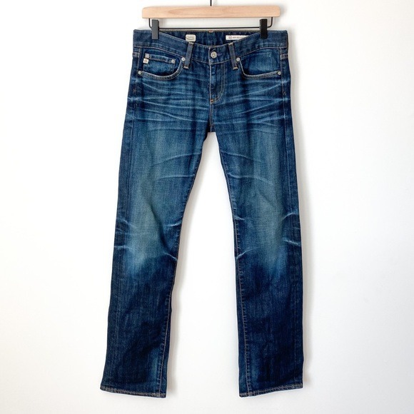 AG Tomboy Boyfriend Fit Medium Wash Jean