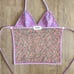 Handmade Y2K Fairycore Mermaid Embellished Halter Babydoll Vest Top - Purple