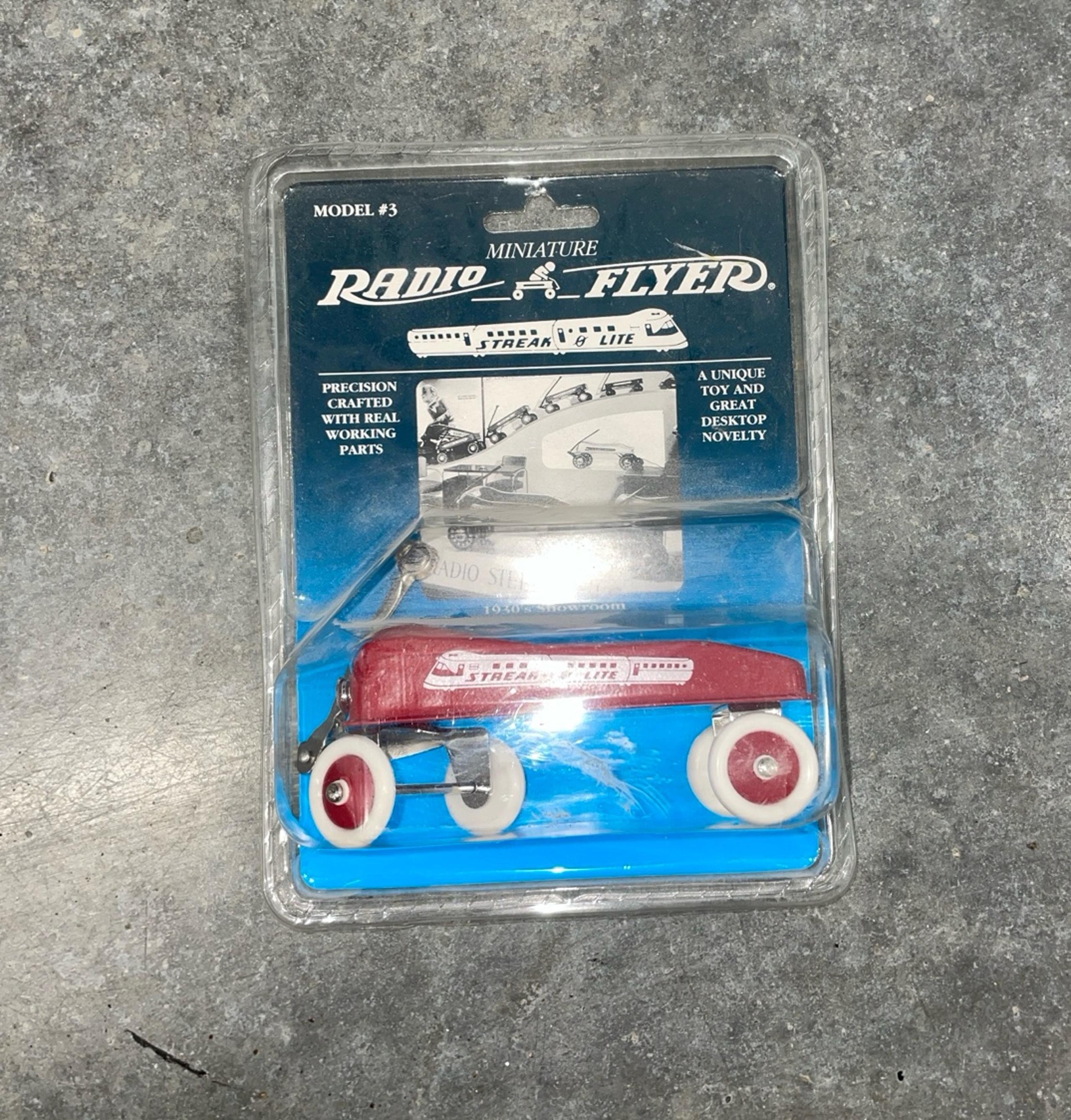 Vintage 1994 Radio Flyers Miniature Sealed Brandnew