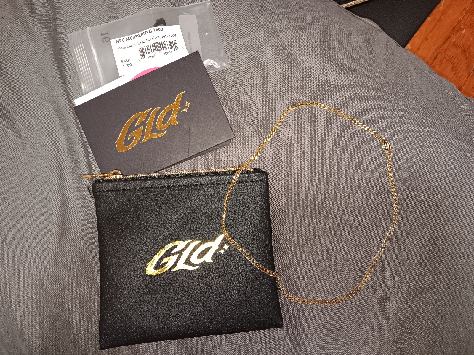 GLD Gold Cuban Chain