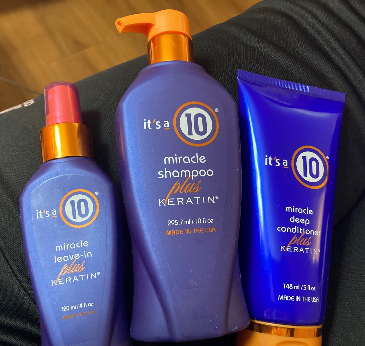 It's a 10 Haircare Miracle Leave-In Product Plus Keratin 4 fl. oz.