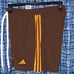 Adidas Daniel Patrick CLX 3 Stripes Swimwear Shorts HI2227 Brown Men's Size M