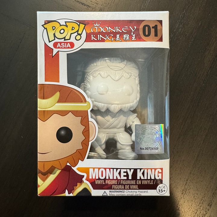 Monkey King Exclusive Funko Pop Asia 01 - New, Unopened, In Protector