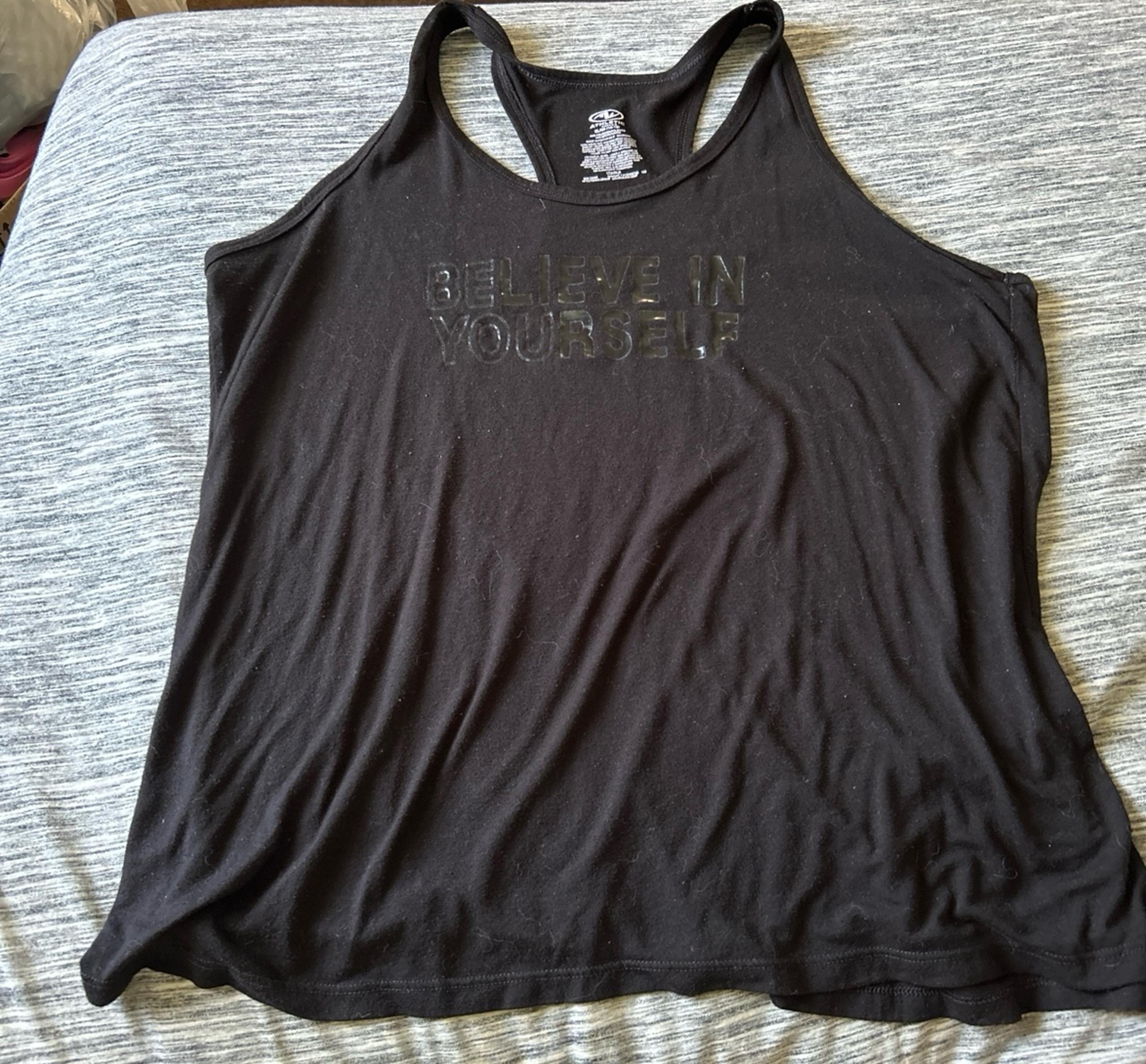 Athletic works tank top black