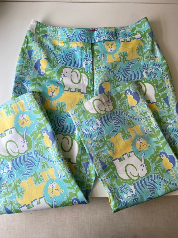 Key West Jungle Animal Trousers