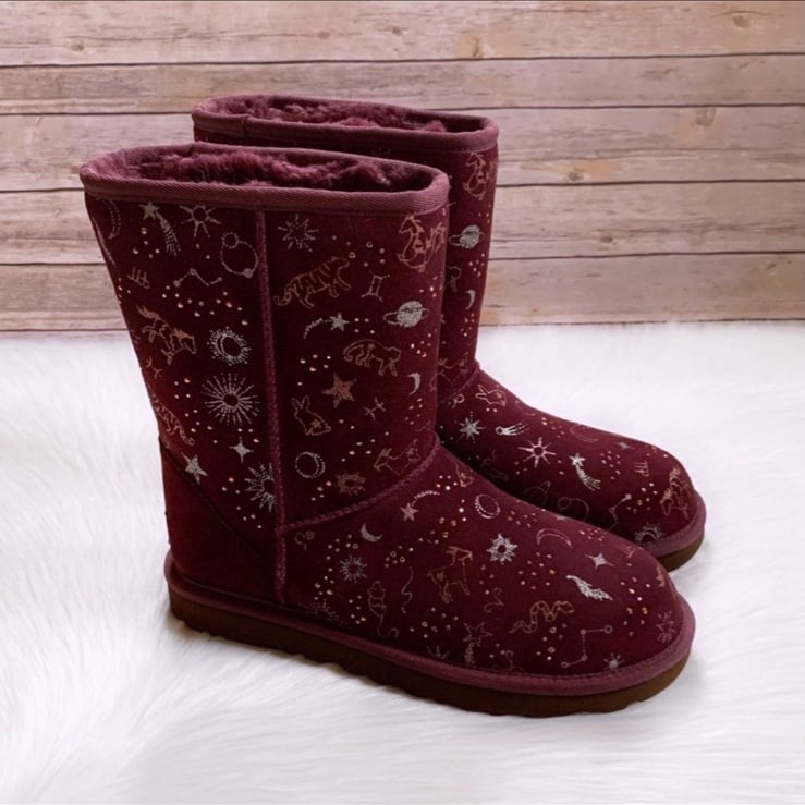 UGG Classic Zodiac Short Suede Boot