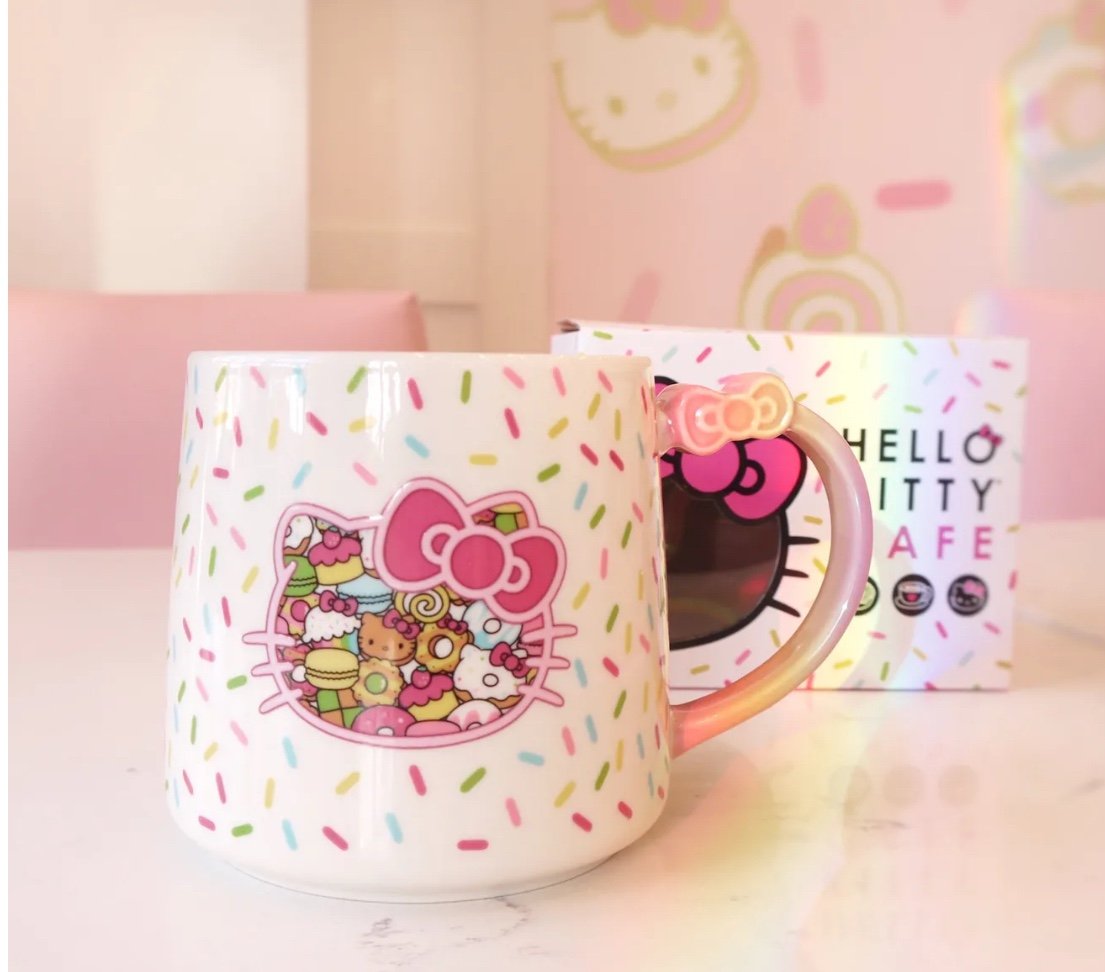 Hello Kitty Cafe Truck Sprinkles Mug