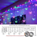 120 LED 20FT Butterfly Curtain Fairy Lights USB Pluged - 8 Modes