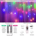 120 LED 20FT Butterfly Curtain Fairy Lights USB Pluged - 8 Modes