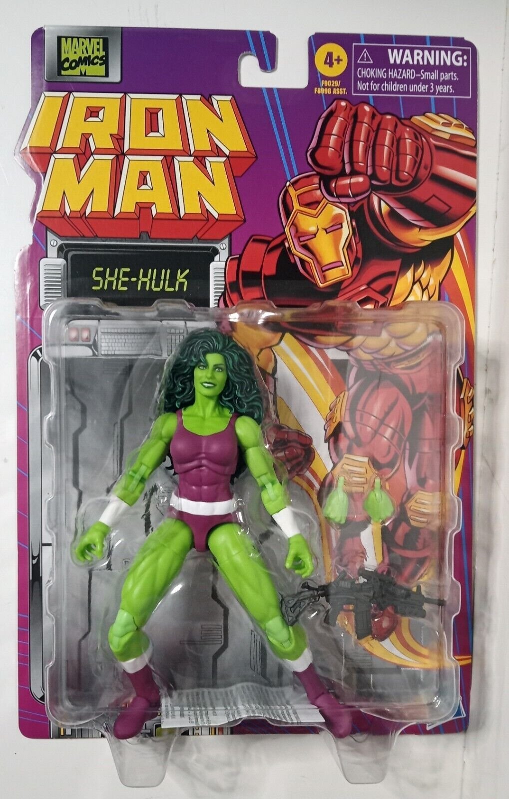 BRAND NEW - Marvel Legends Retro 6-Inch Iron Man Comics SHE-HULK - IN STOCK