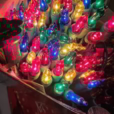 63.8FT Green Wire Multicolor String Lights, 300 Count (150L*2pcs)