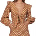 CHARLIE HOLIDAY Nyla Tie-Front Crop Top spot size XL