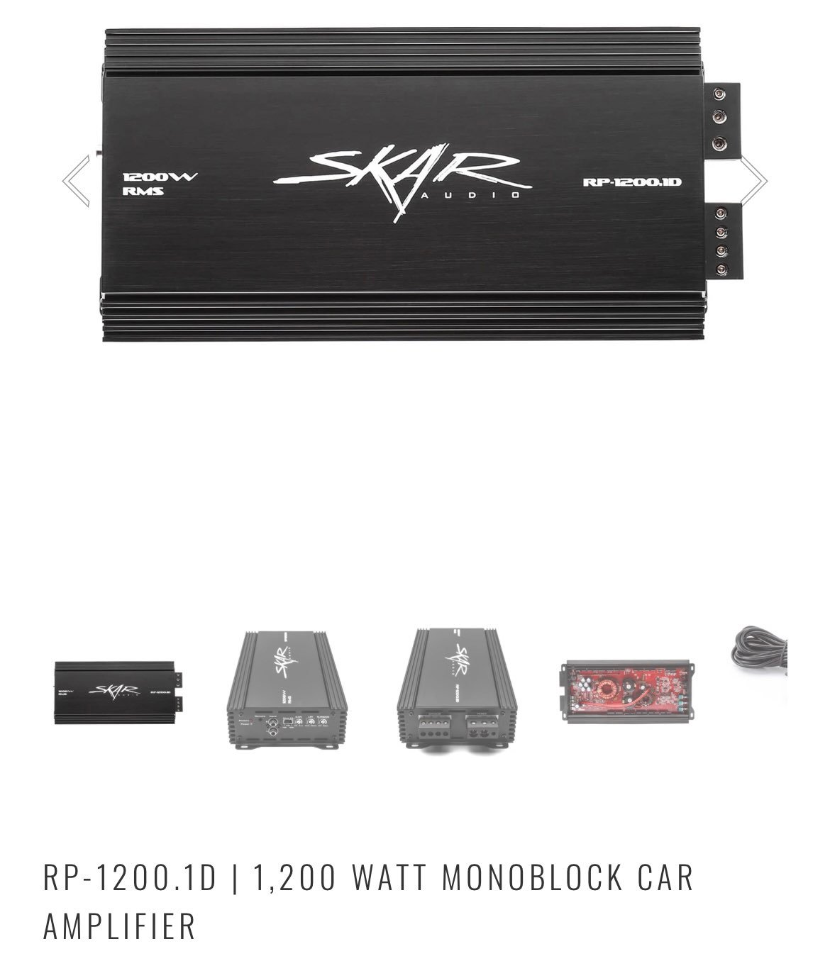 Skar Audio 1,200 Watt Amp