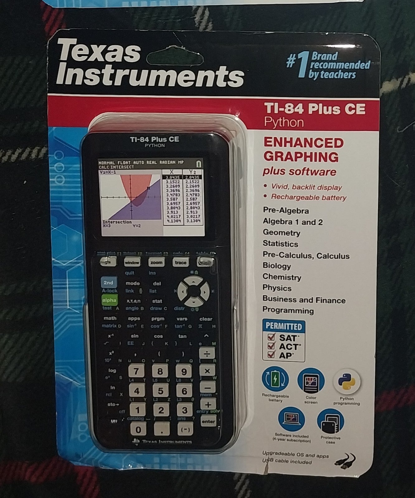 TI 84 PLUS CE GRAPHING CALCULATOR