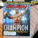 Vintage WWE Raw wrestling magazine lot