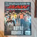 Vintage WWE Raw wrestling magazine lot