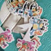 Pink Bluey Birthday Party Supplies | 126pc Set | New