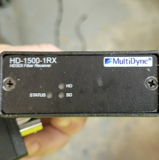 Multidyne hd-1500 1rx Series HD-SDI, SDI & DVB/ASI, Multirate