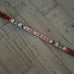 Vintage Leather Las Vegas Beaded Souvenir Belt