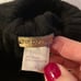 Zoe Couture Black Cashmere Turtleneck Poncho Sweater Small