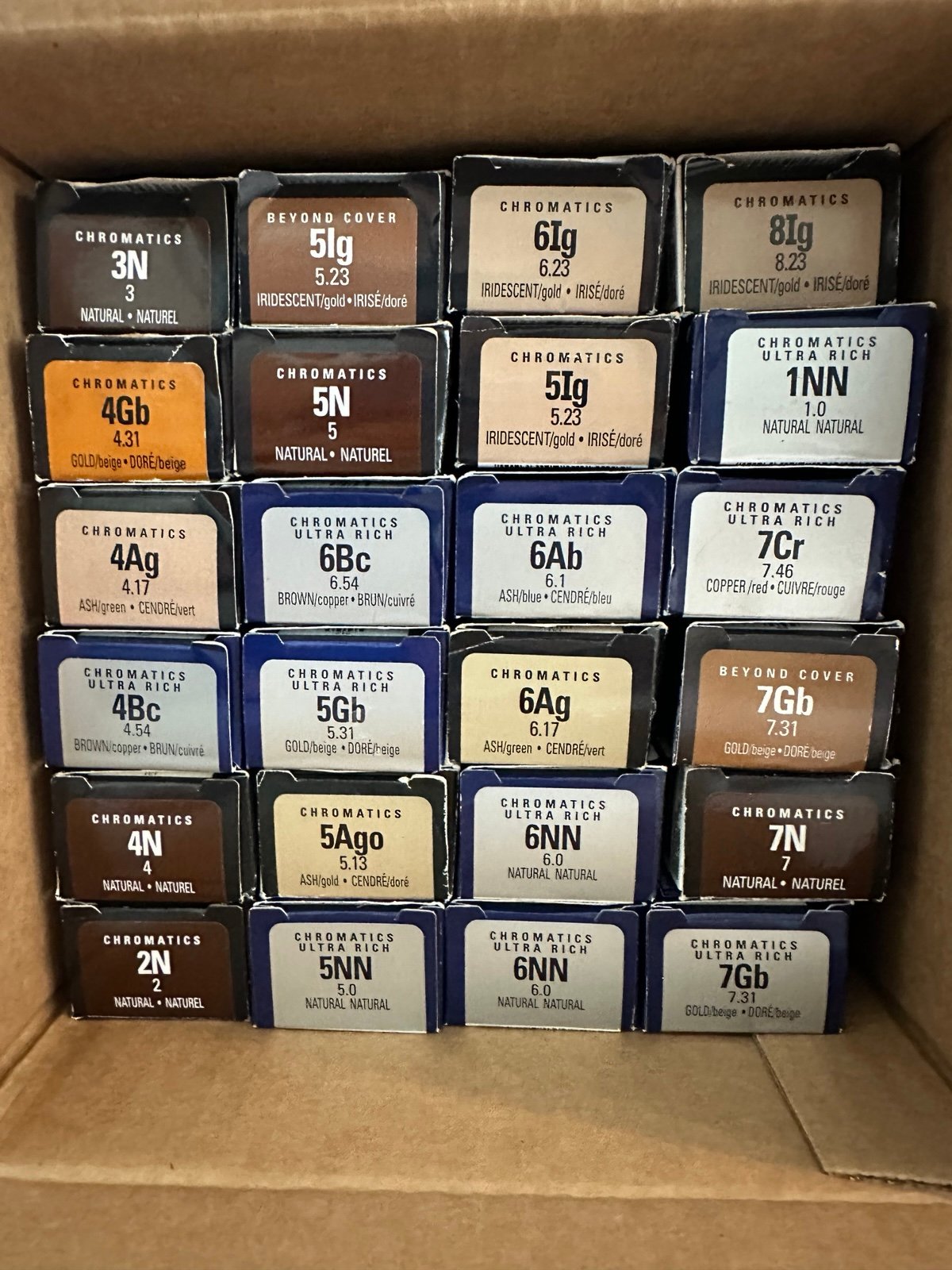 REDKEN Chromatics 24 Tube BUNDLE (low ammonia permanent haircolor )