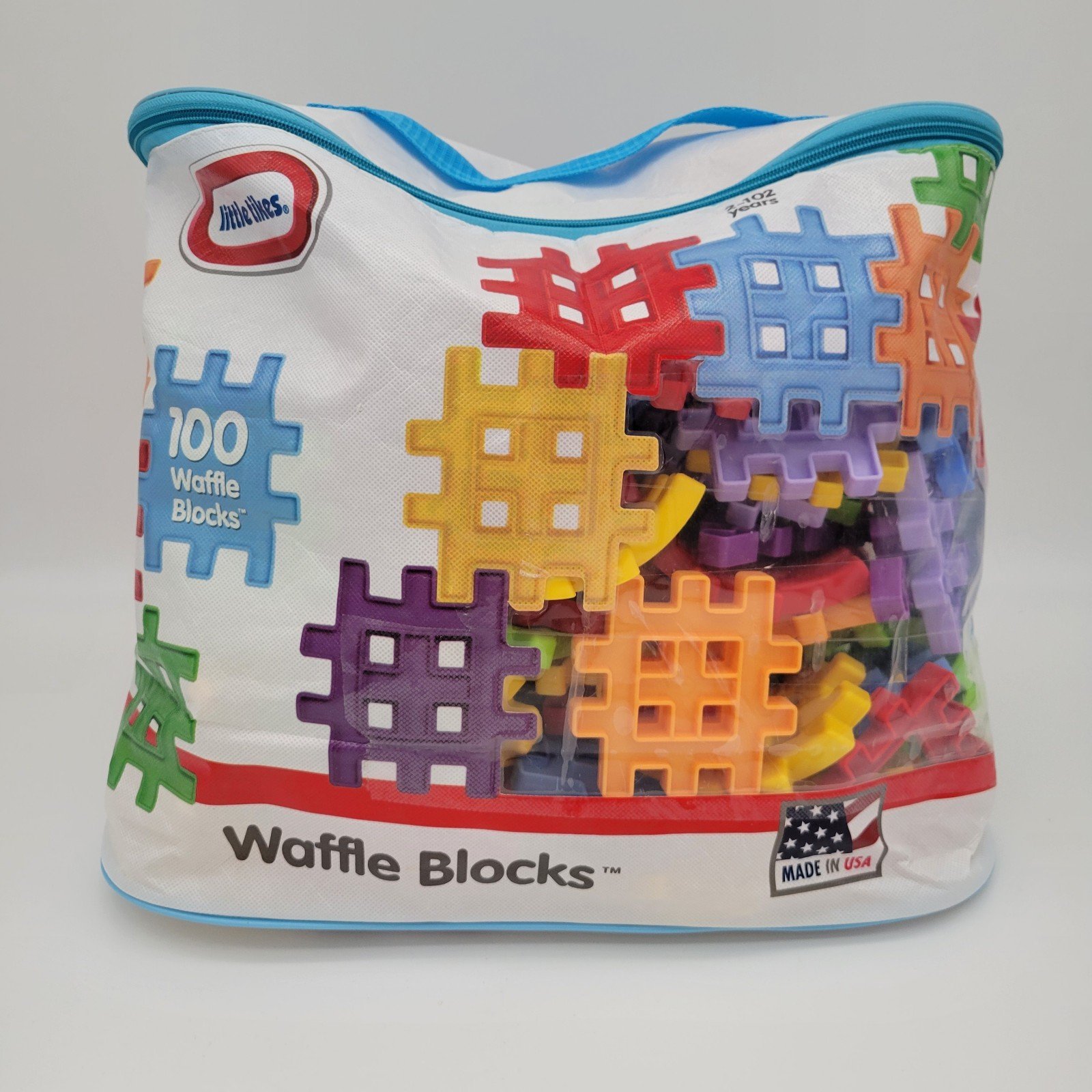 Little Tikes Waffle Blocks 100 PC Bag Kids Toys Ages 2 and up