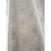 Vintage Linen Fabric Material Sweden Beige Abstract Checks Torsakers DIY 45x45