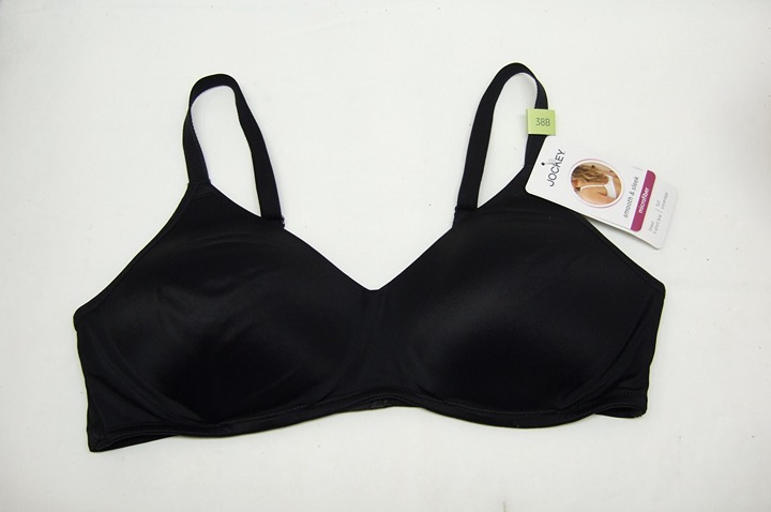 NWT Jockey Smooth & Sleek Microfiber Full Coverage Wirefree T-Shirt Bra 38B